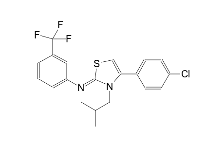 benzenamine, N-[(2Z)-4-(4-chlorophenyl)-3-(2-methylpropyl)thiazolylidene]-3-(trifluoromethyl)-