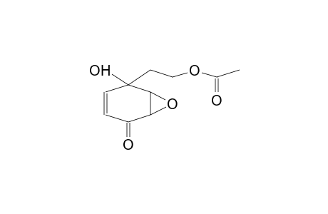 7-Oxabicyclo[4.1.0]hept-3-en-2-one, 5-[2-(acetyloxy)ethyl]-5-hydroxy-