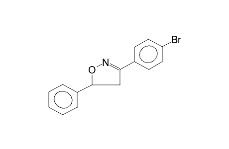 5-PHENYL-3-(4-BROMOPHENYL)-4,5-DIHYDROISOXAZOLE