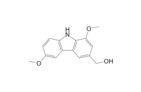 3-Hydroxymethyl-1,6-dimethoxy-9H-carbazole