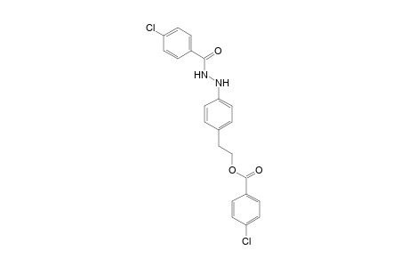 Benzoic acid, 4-chloro-, 2-[4-[2-(4-chlorobenzoyl)hydrazinyl]phenyl]ethyl ester
