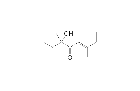 (E)-3-hydroxy-3,6-dimethyloct-5-en-4-one