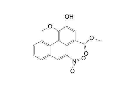 3-Hydroxy-4-methoxy-10-nitrophenanthrene-1-carboxylic acid methyl ester