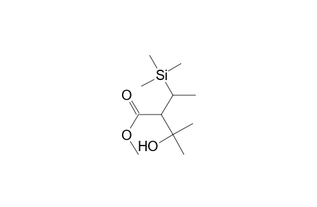 (RS,SR)-methyl 3-hydroxy-3-methyl-2-(1-trimethylsilylethyl)butanate