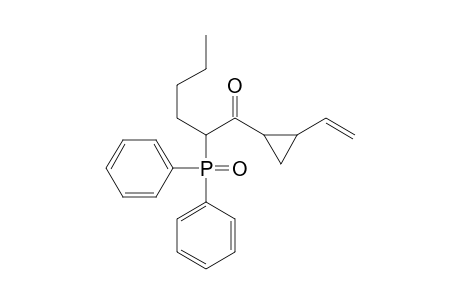 1-Hexanone, 2-(diphenylphosphinyl)-1-(2-ethenylcyclopropyl)-