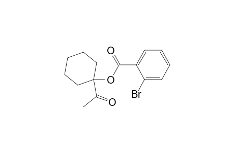 2-Bromobenzoic acid 1-acetyl-cyclohexyl ester