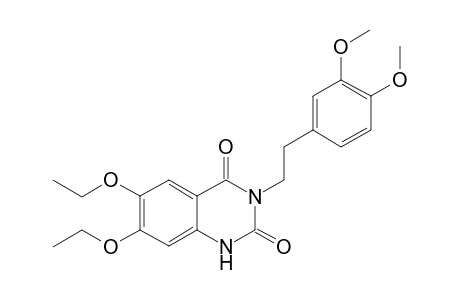 6,7-Diethoxy-3-homoveratryl-1H-quinazoline-2,4-quinone
