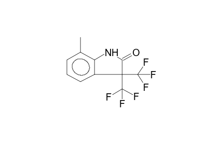 3,3-BIS(TRIFLUOROMETHYL)-7-METHYL-OXYINDOL