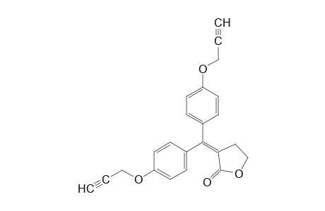 3-{bis[p-(2-propynyloxy)phenyl]methylene}dihydro-2(3H)-furanone