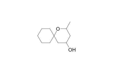 2-Methyl-1-oxaspiro[5.5]undecan-4-ol.