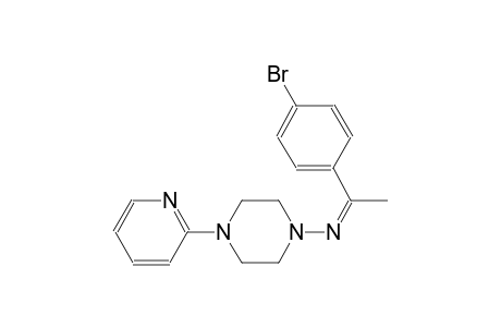 N-[(Z)-1-(4-bromophenyl)ethylidene]-4-(2-pyridinyl)-1-piperazinamine