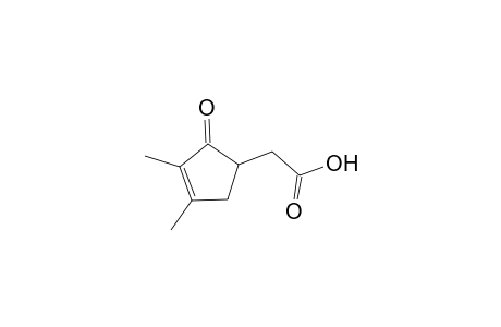 (3,4-Dimethyl-2-oxo-3-cyclopenten-1-yl)acetic acid