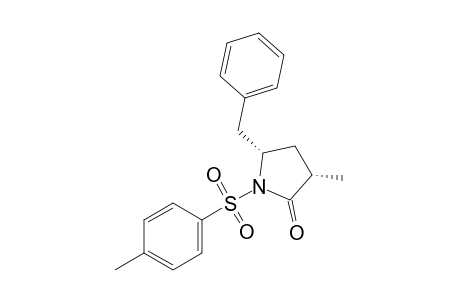 (3S,5S)-(+)-5-Benzyl-3-methyl-1-(p-toluenesulfonyl)pyrrolidin-2-one
