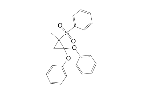1-Methyl-2,2-diphenoxy-1-(phenylsulfonyl)cyclopropane