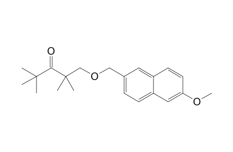 1-(7-Methoxynaphthalen-3-yl)methoxy-2,2,4,4-tetramethylpentan-3-one