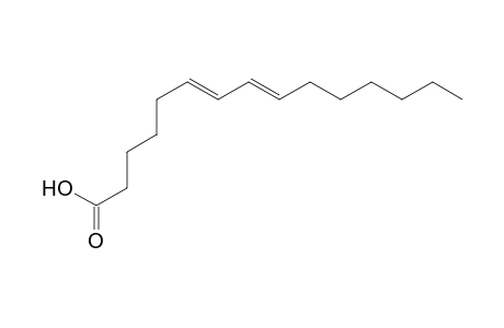 (6E,8E)-Pentadeca-6,8-dienoic acid