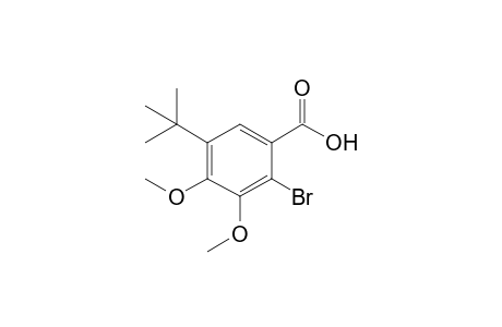 2-Bromo-5-tert-butyl-3,4-dimethoxybenzoic acid