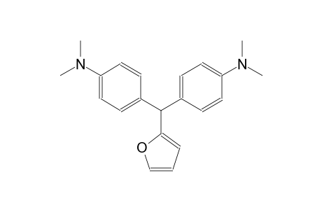 N-{4-[[4-(dimethylamino)phenyl](2-furyl)methyl]phenyl}-N,N-dimethylamine