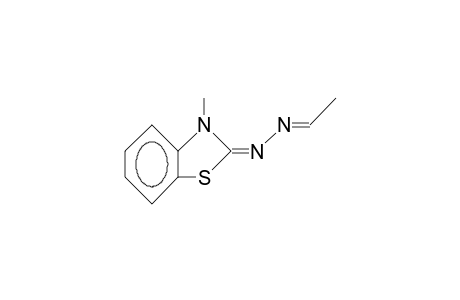 2-Ethylidenehydrazino-3-methyl-benzothiazole