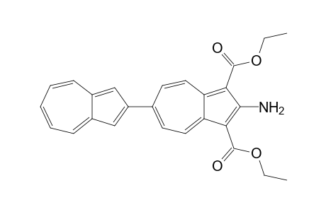 2-Amino-1,3-bisethoxycarbonyl-6,2'-biazulene