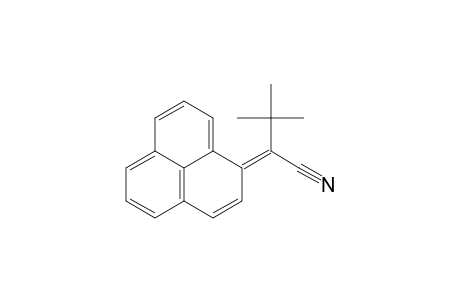 Butanenitrile, 3,3-dimethyl-2-(1H-phenalen-1-ylidene)-, (E)-