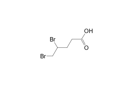 4,5-dibromopentanoic acid
