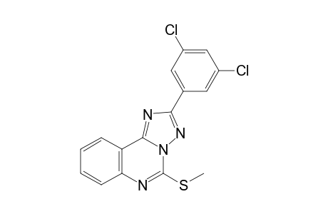 2-(3,5-dichlorophenyl)-5-(methylthio)-[1,2,4]triazolo[1,5-c]quinazoline