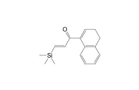 (E)-1-(3,4-Dihydro-1-naphthyl)-3-trimethylsilyl-2-propen-1-one