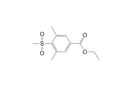 Ethyl 3,5-dimethyl-4-methylsulfonylbenzoate
