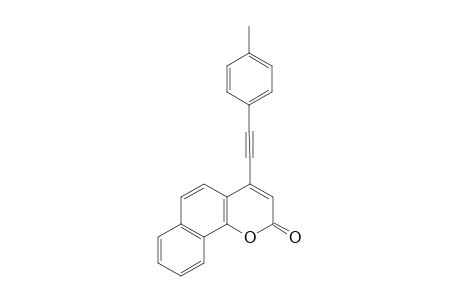 4-(p-tolylethynyl)-2H-benzo[h]chromen-2-one