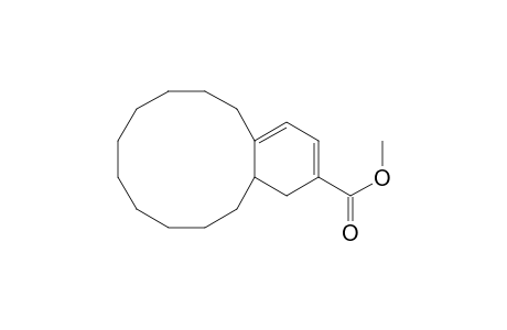 2-Benzocyclododecenecarboxylic acid, 1,5,6,7,8,9,10,11,12,13,14,14a-dodecahydro-, methyl ester, (.+-.)-