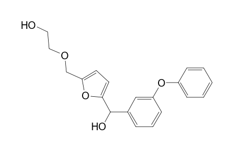 2-{5-[Hydroxy-(3-phenoxy-phenyl)-methyl]-furan-2-yl methoxy}-ethanol