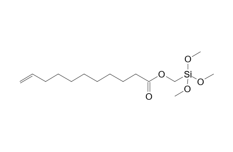 trimethoxysilylmethyl undec-10-enoate