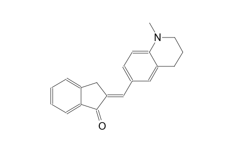 (2E)-2-[(1-methyl-1,2,3,4-tetrahydro-6-quinolinyl)methylene]-2,3-dihydro-1H-inden-1-one