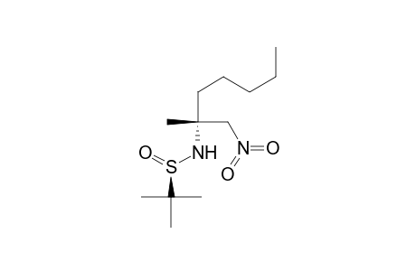 (R,RS)-N-(tert-Butylsulfinyl)-2-methyl-1-nitroheptan-2-amine