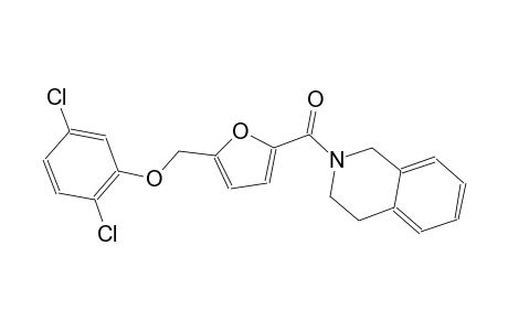 2-{5-[(2,5-dichlorophenoxy)methyl]-2-furoyl}-1,2,3,4-tetrahydroisoquinoline