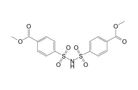 Benzoic acid, 4,4'-(iminodisulfonyl)bis-, dimethyl ester