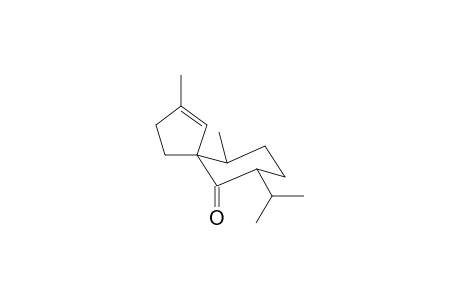 6-spiro[3'-Methylcyclopent-2'-ene]-2-isopropyl-5-methylcyclohexan-1-one