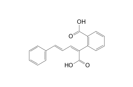 2-((1Z,3E)-1-Carboxy-4-phenylbuta-1,3-dien-1-yl)benzoic acid