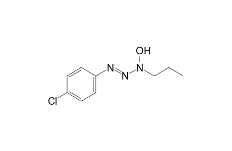 1-(p-chlorophenyl)-3-hydroxy-3-propyltriazene