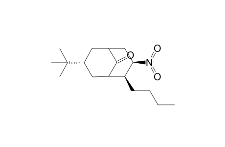 Bicyclo[3.3.1]nonan-9-one, 2-butyl-7-(1,1-dimethylethyl)-3-nitro-, [1S-(2-exo,3-exo,7-endo)]-