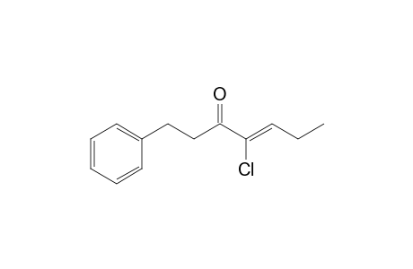 (Z)-4-Chloro-1-phenyl-4-hepten-3-one