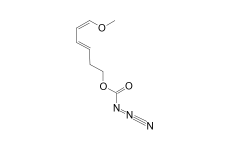 6-Methoxy-3E,5Z-hexadienyl Azidoformate