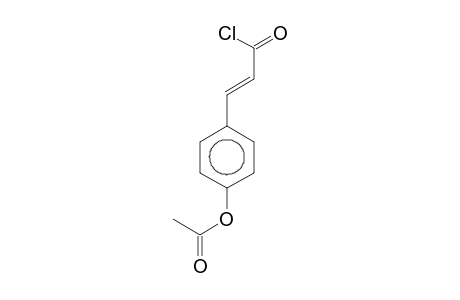 4-[(1E)-3-Chloro-3-oxo-1-propenyl]phenyl acetate