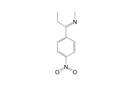 E-N-(1-(4-NITROPHENYL)-PROPYLIDEN)-METHYLAMIN