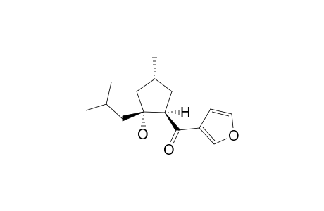 PERILLUP-KETOL;(5R,7R,9R)-9-HYDROXY-5,9-DIHYDROMYOMONTANONE