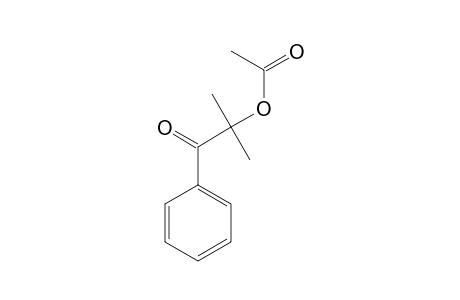 2-HYDROXY-2-METHYLPROPIOPHENONE, ACETATE