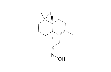 (Z)-N-Hydroxy-2-[(4aS,8aS)-3,4,4a,5,6,7,8,8a-octahydro-2,5,5,8a-tetramethylnaphthalen-1-yl]ethanimine