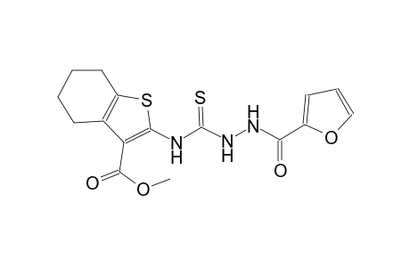 methyl 2-({[2-(2-furoyl)hydrazino]carbothioyl}amino)-4,5,6,7-tetrahydro-1-benzothiophene-3-carboxylate