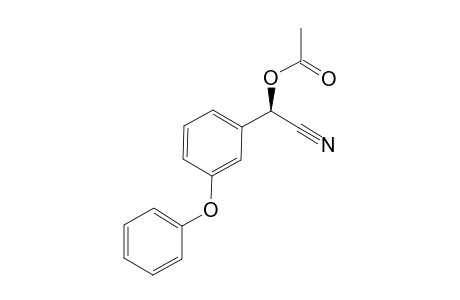2-Acetoxy-2-(3-phenoxyphenyl)acetonitrile